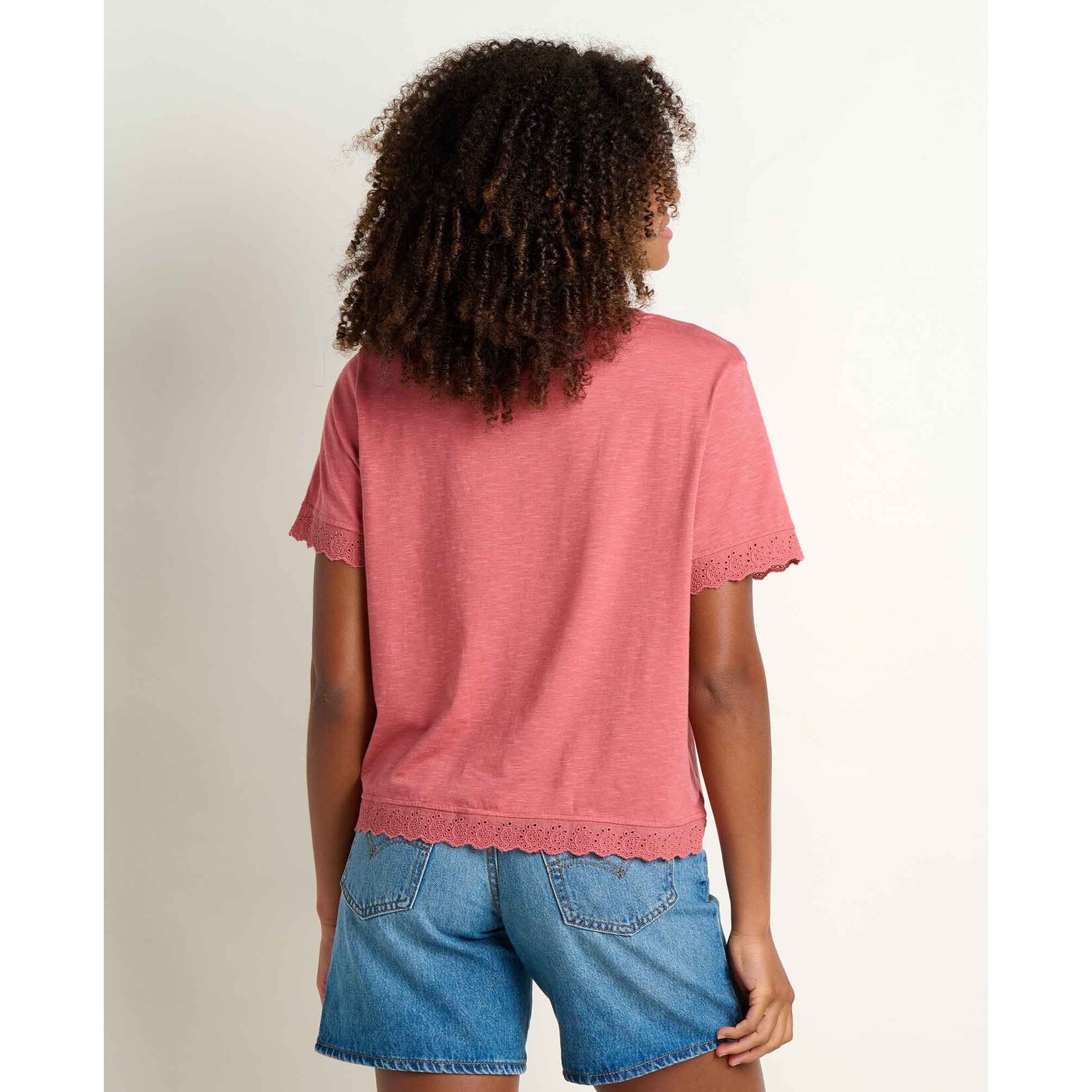 Toad & Co Toad & Co clara tee dusty cedar L