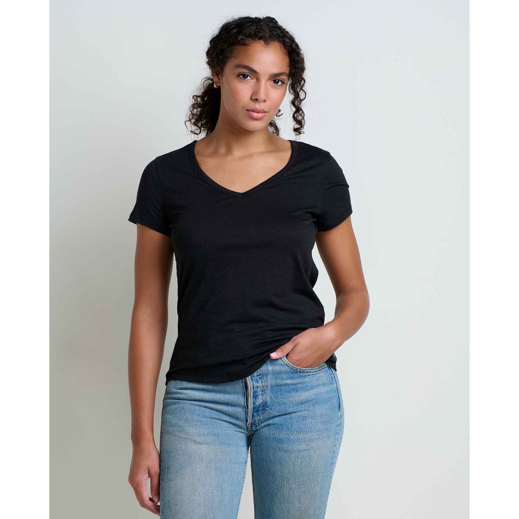 Toad & Co Toad&Co - Marley SS Tee - Black -M