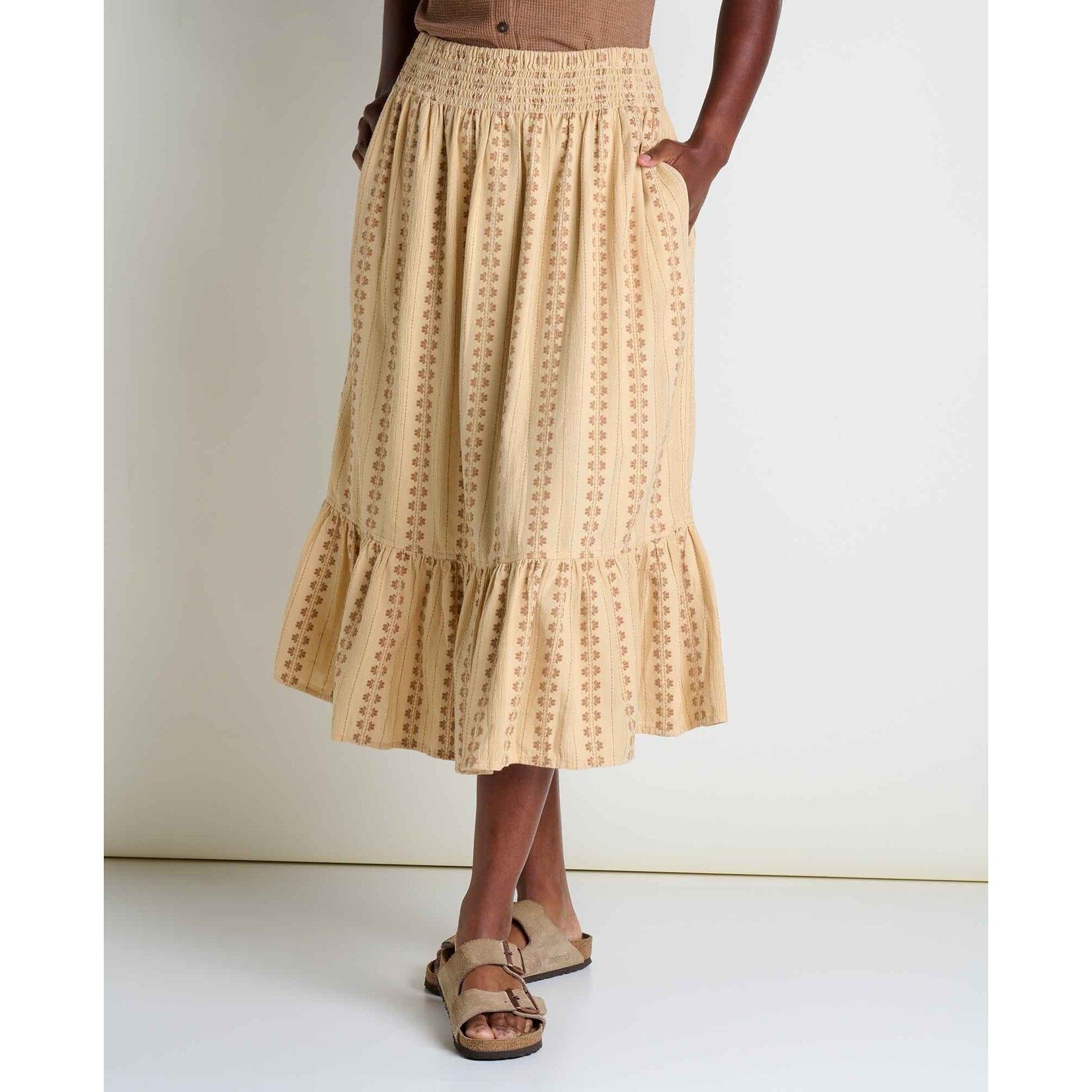 Toad & Co Toad&Co - Cipher Midi Skirt - Chai - M
