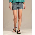 Toad & Co FINAL SALE - Toad & Co W'S BOUNDLESS SHORT TRUE NAVY TIE DYE PRINT XL