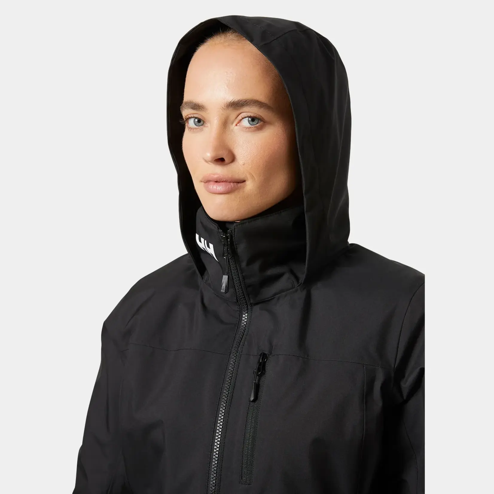 Helly Hansen Helly Hansen W CREW HOODED  MIDLAYER BLACK 3X