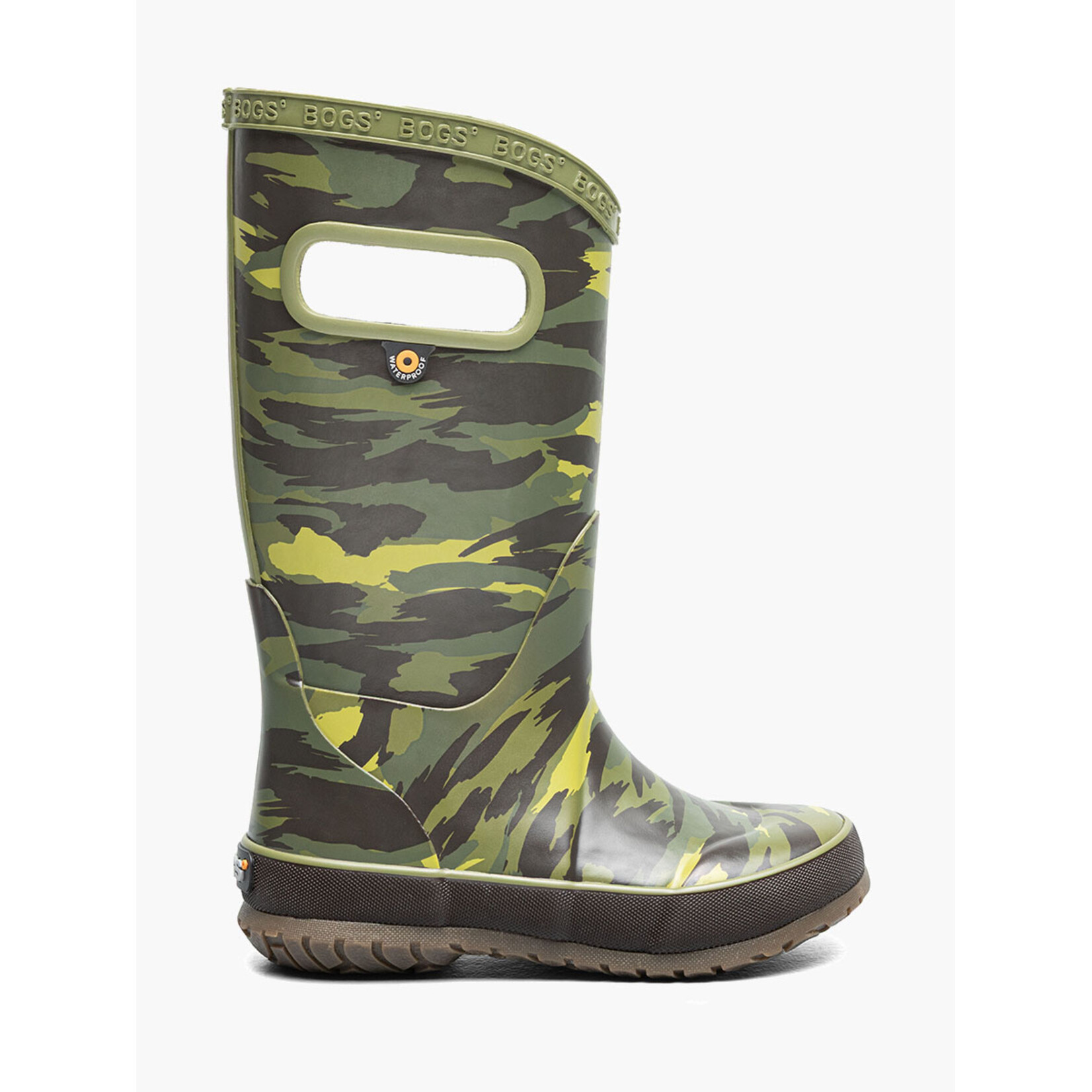 Bogs BOGS RAINBOOT BRUSH CAMO GRN MULTI 10
