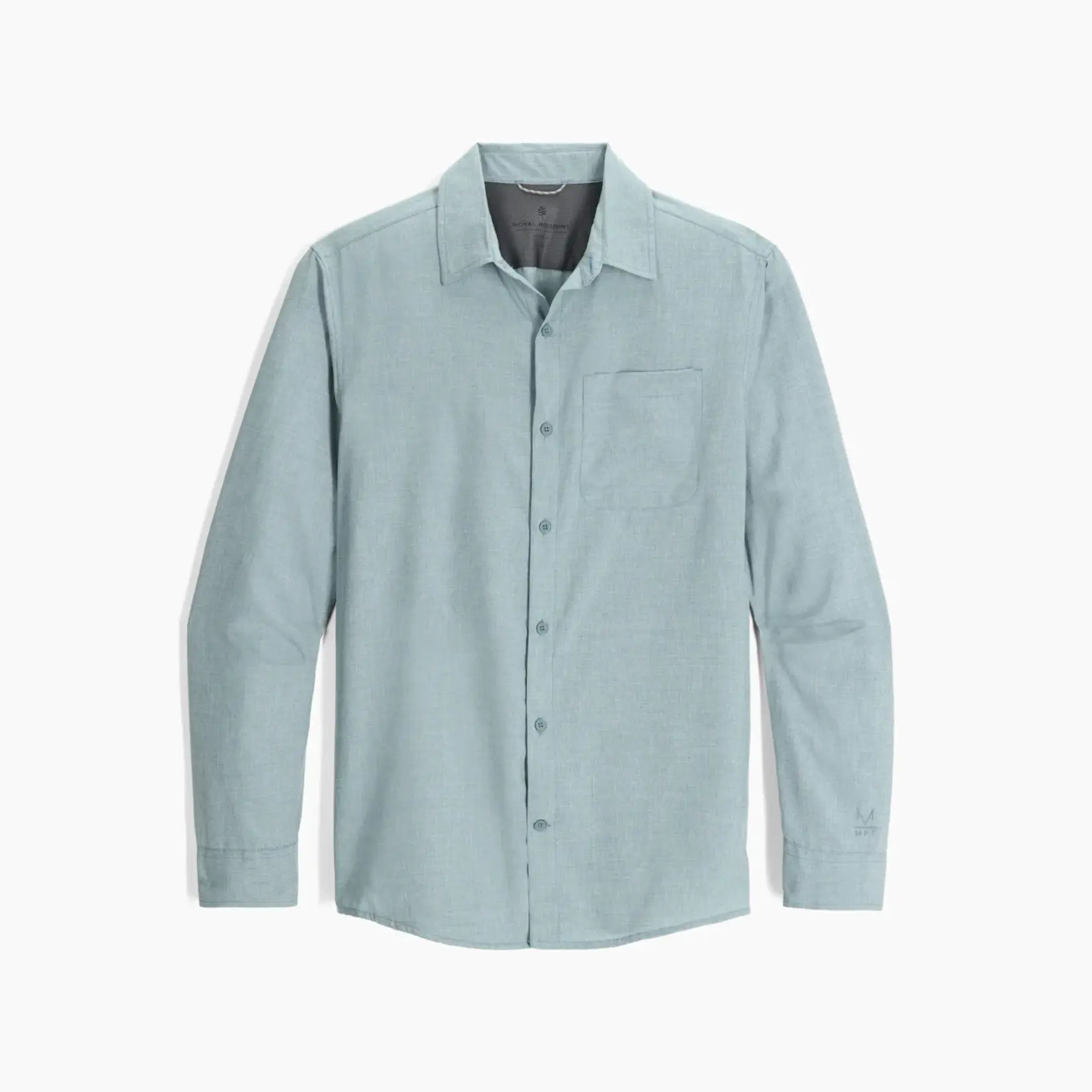 Royal Robbins Royal Robbins Men's Amp Lite II L/S Lt Slate Htr XL