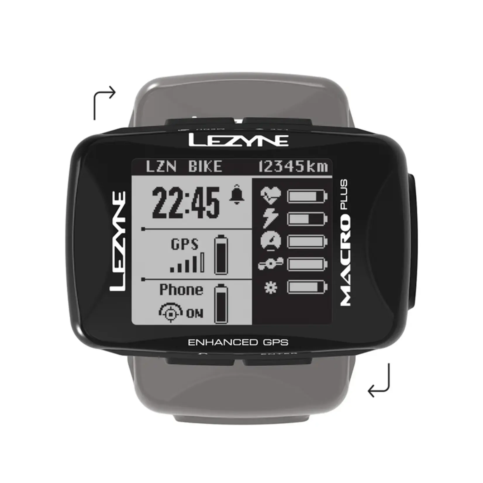 Lezyne Lezyne, Macro Plus GPS, Computer