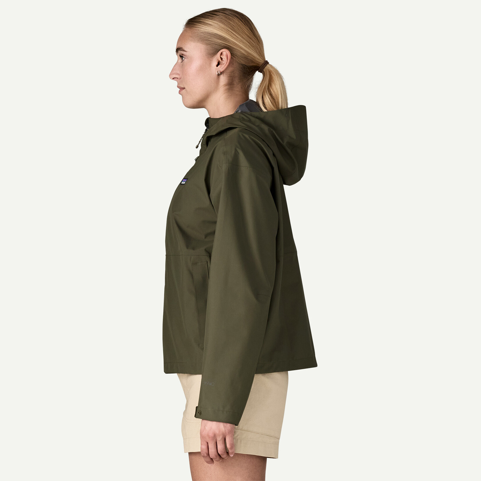 Patagonia Patagonia W's Mesa Lane Rain Jkt Basin Green M