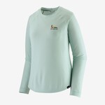 Patagonia Patagonia W's L/S Cap Cool Trail Graphic Shirt Lose It: Wispy Green L