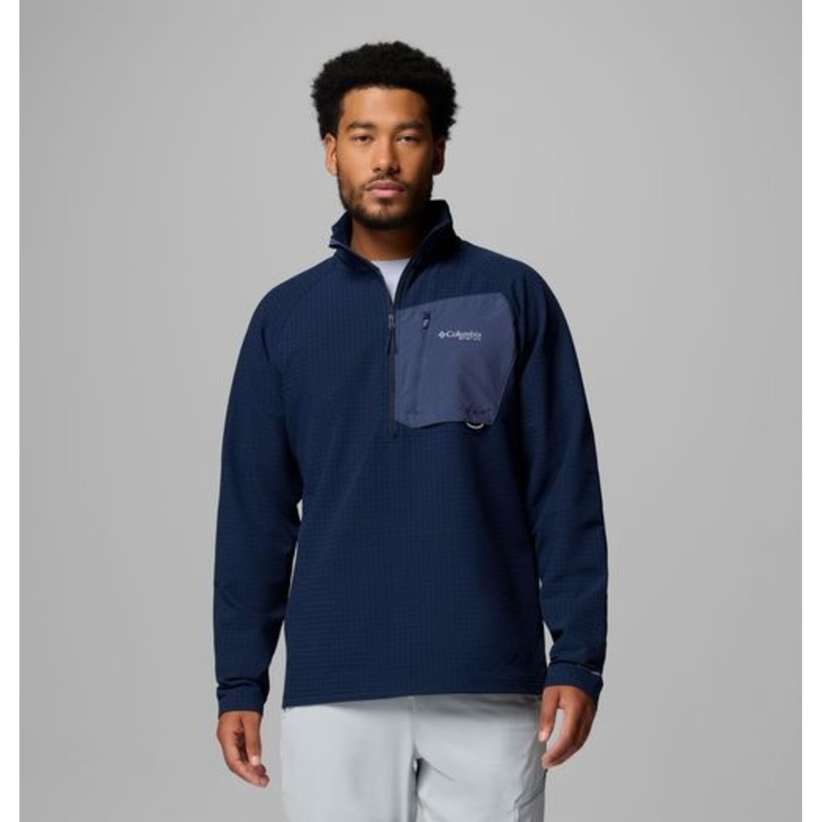 Columbia Columbia Hydroforce™ Lightweight Half Zip Collegiate Navy S