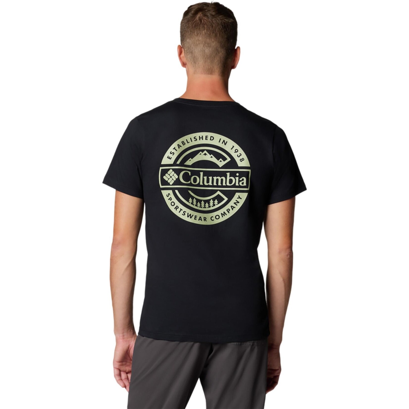 Columbia COLUMBIA Rapid Ridge™ Back Graphic Tee II Black, Button B XXL