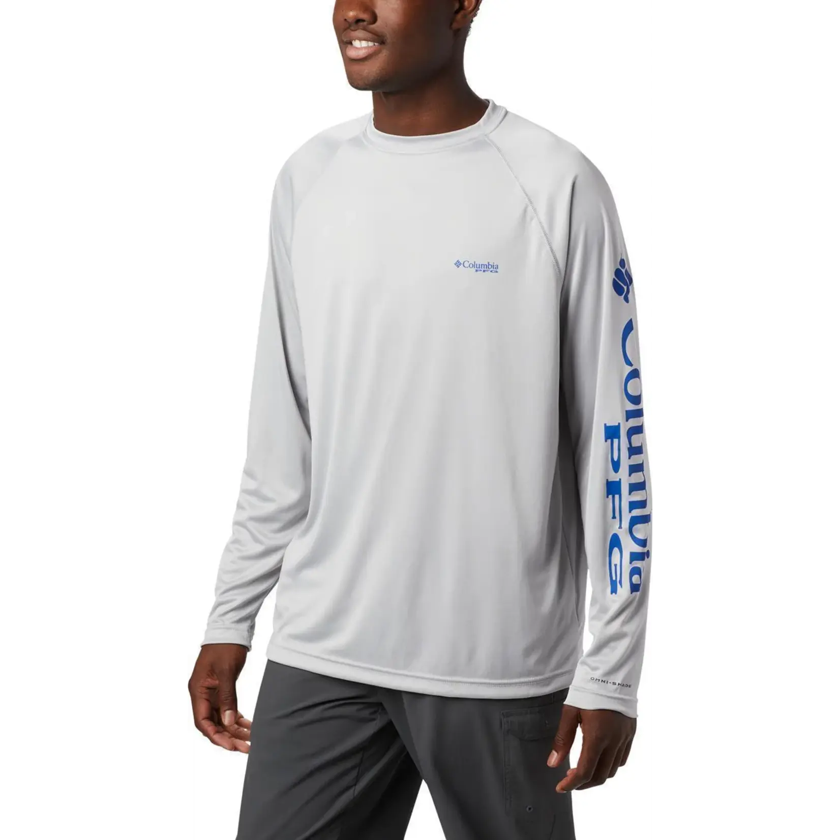 Columbia COLUMBIA Terminal Tackle™ LS Shirt Vivid Blue, Coo 1X
