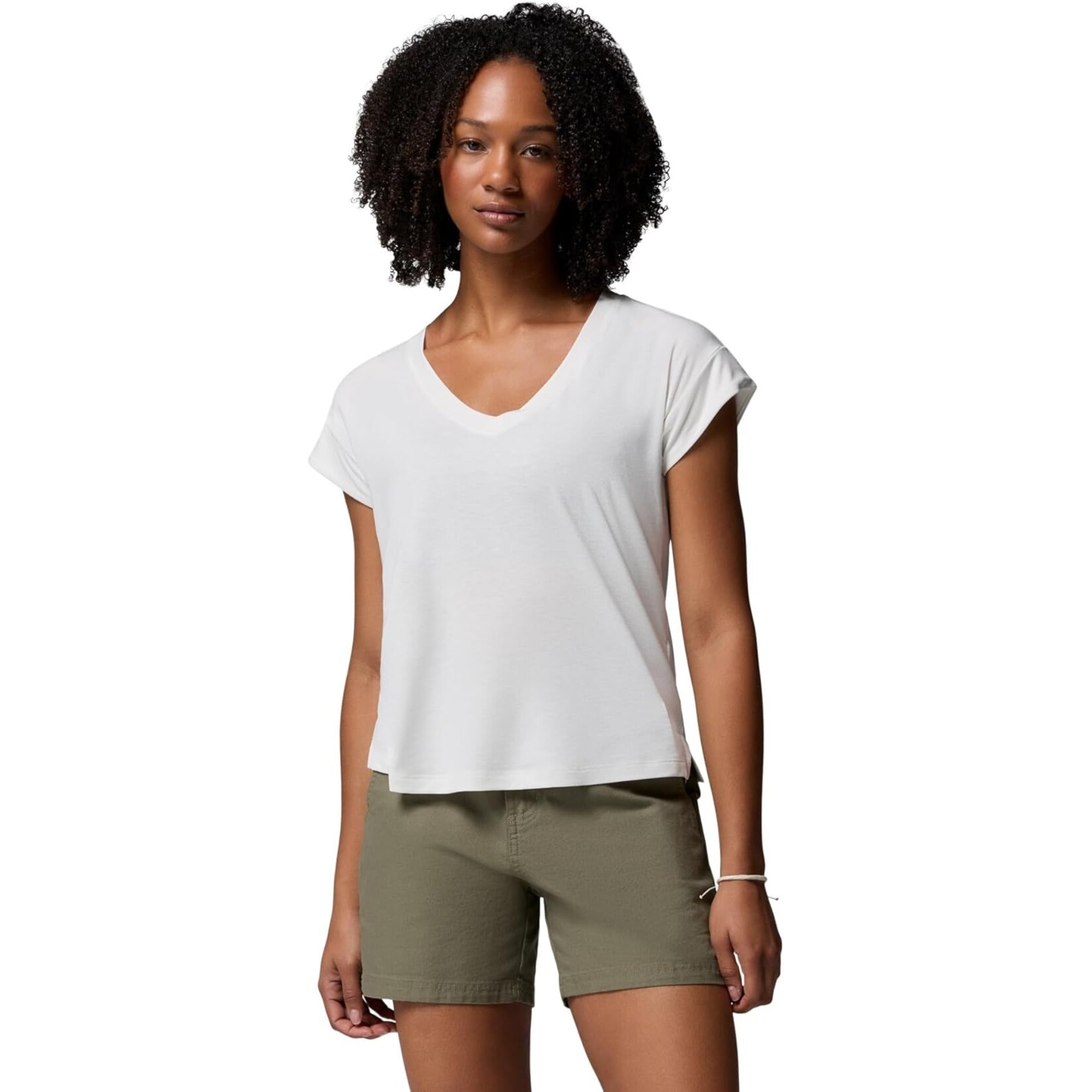 Columbia Columbia Daniela Falls™ V-Neck SS Tee - Sea Salt L