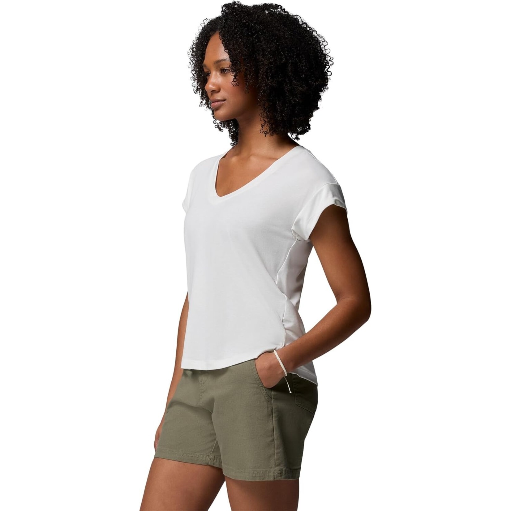 Columbia Columbia Daniela Falls™ V-Neck SS Tee - Sea Salt S