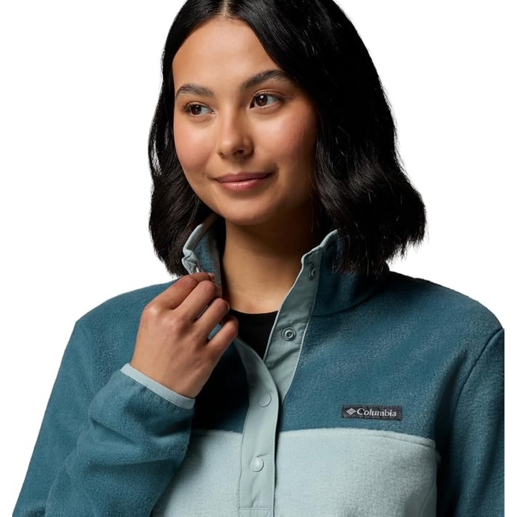 Columbia Columbia Benton Springs™ 1/2 Snap Pull Over II Crushed Blue, E 2X