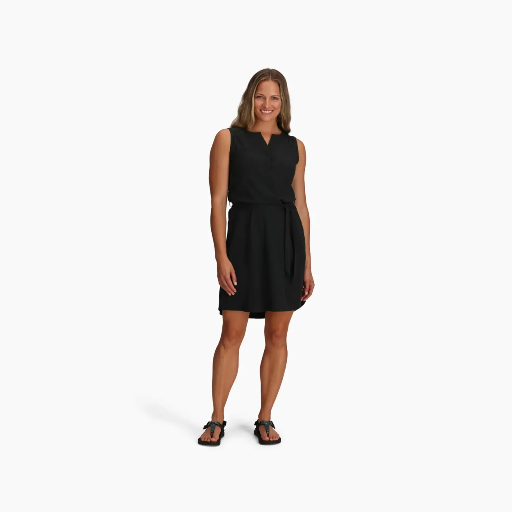 Royal Robbins Royal Robbins Spotless Traveler Tank Dress Black L