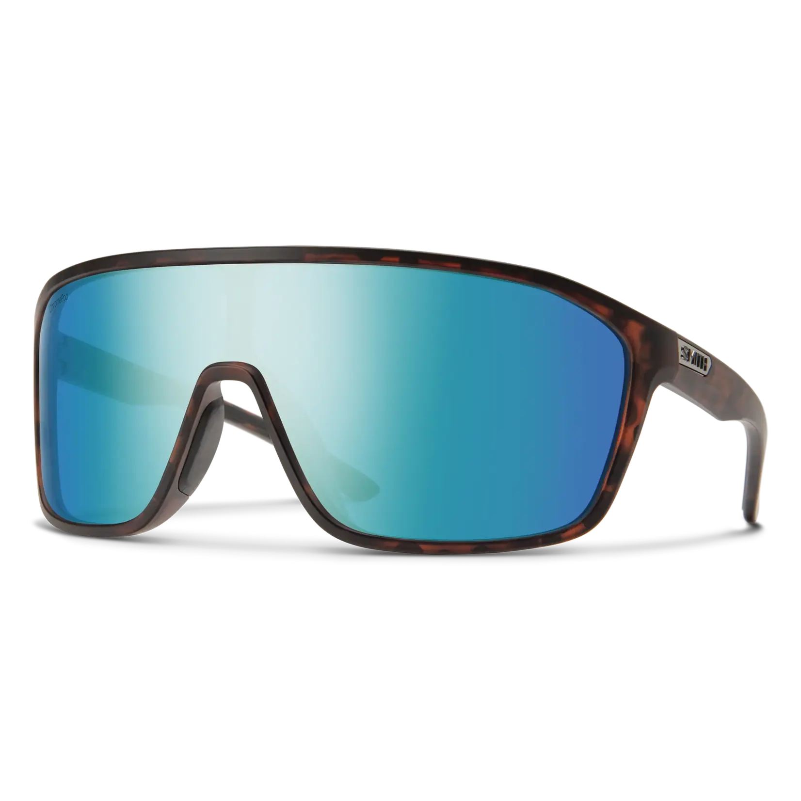 SMITH SMITH - Boomtown - Matte Tortoise/ChromaPop Polarized Opal Mirror