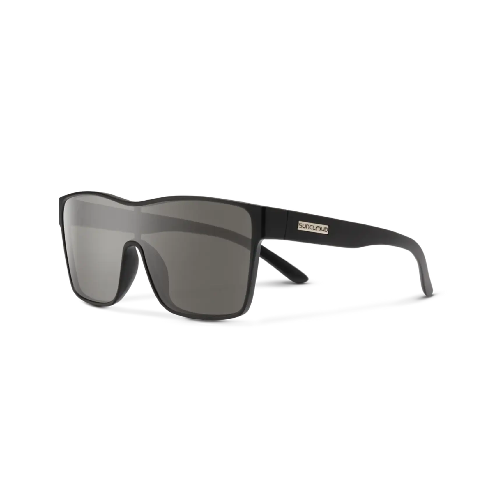 Suncloud Suncloud Biff Matte Black | Polarized Gray