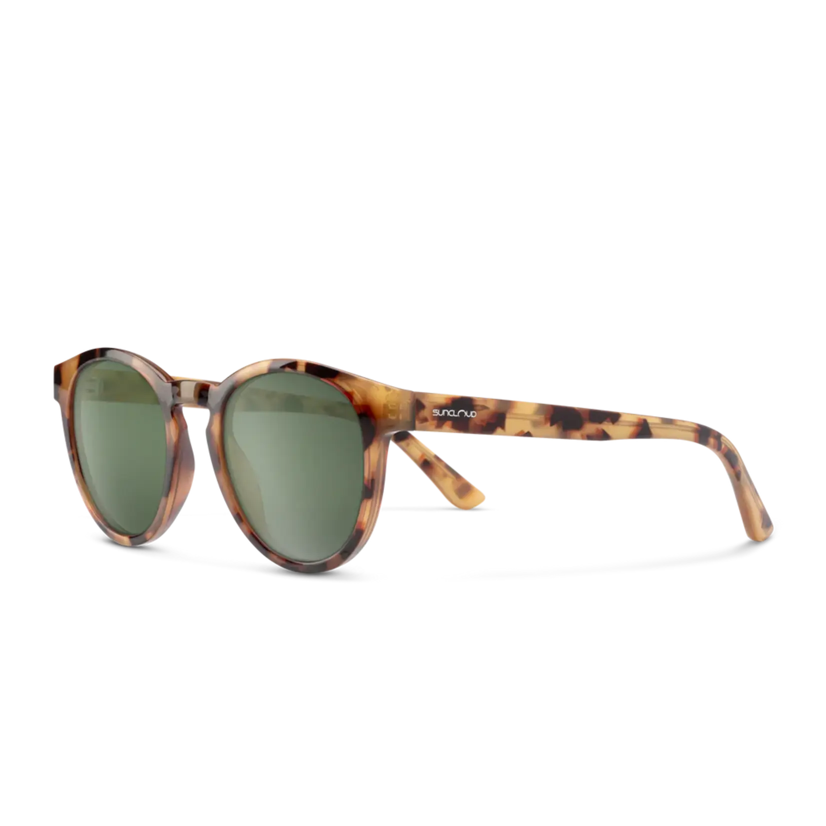 Suncloud Suncloud Barnes Yellow Tortoise | Polarized Gray Green
