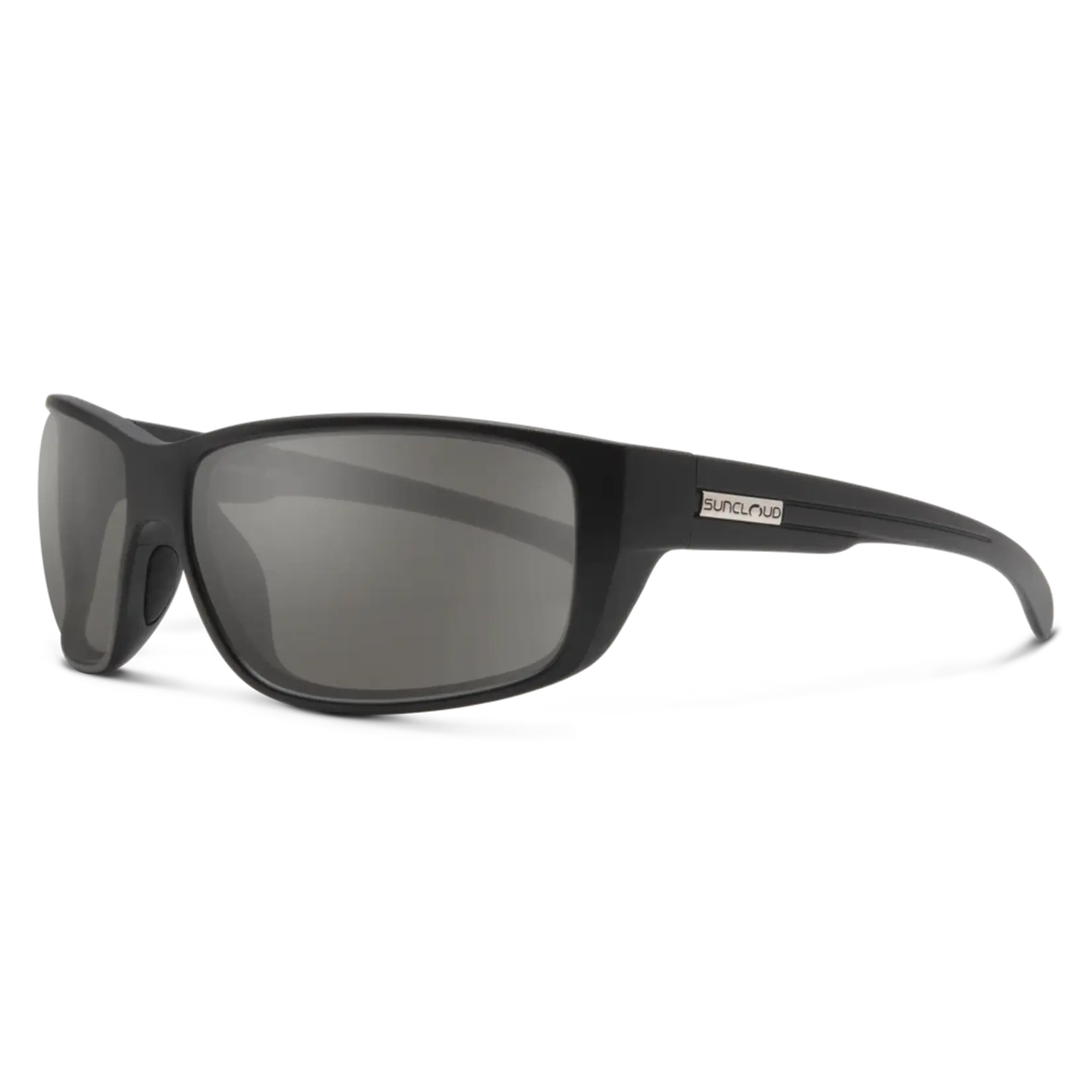 Suncloud Suncloud Milestone Matte Black || Polarized Gray