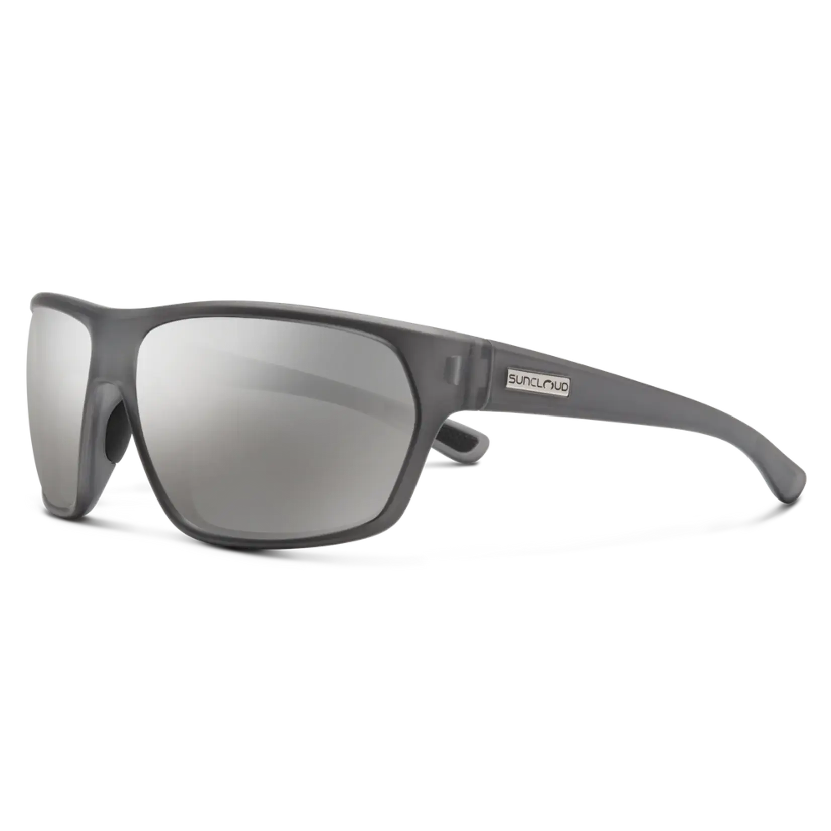 Suncloud SUNCLOUD -  Boone Matte Silver Gray | Polarized Silver Mirror