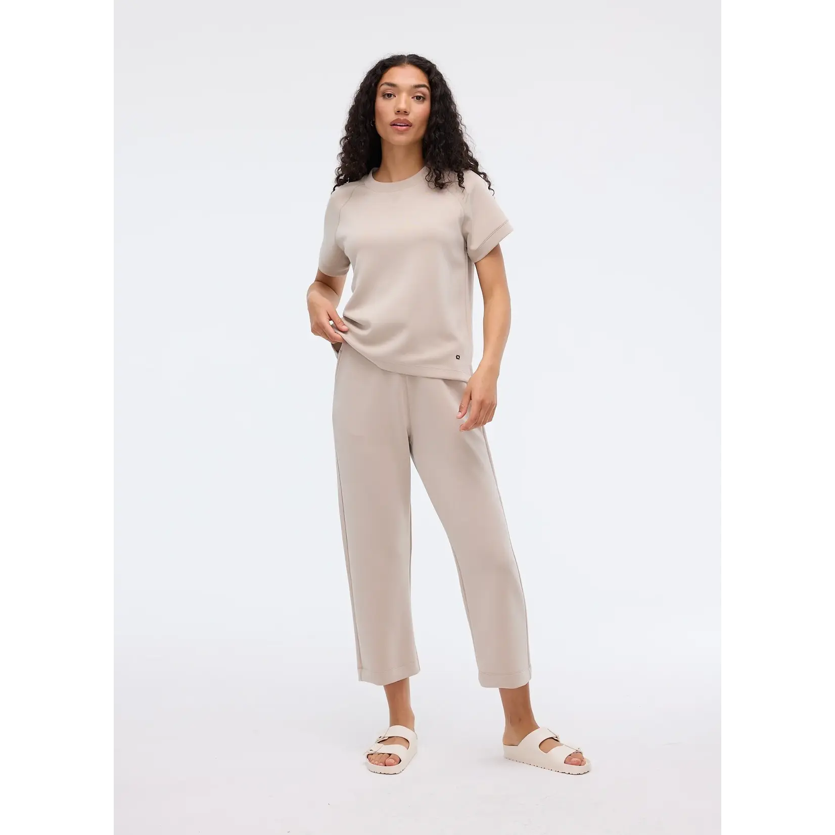 FIG FIG - Virginia S/S Top - Mocha Latte - M