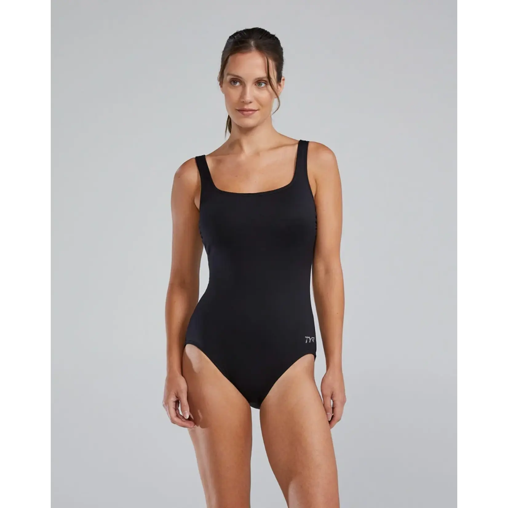 TYR TYR - Womens SOL ScoopNeck ControlFit Swimsuit - Black - 16