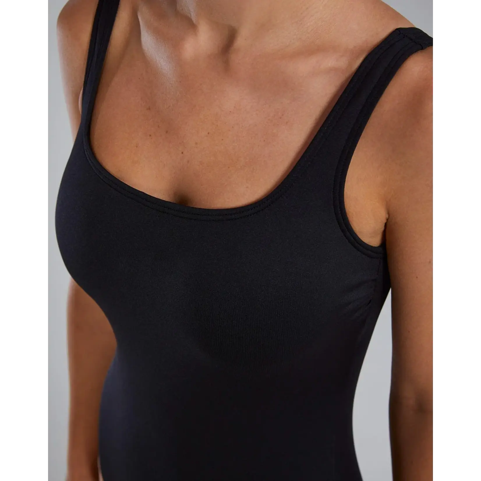 TYR TYR - Womens SOL ScoopNeck ControlFit Swimsuit - Black - 16