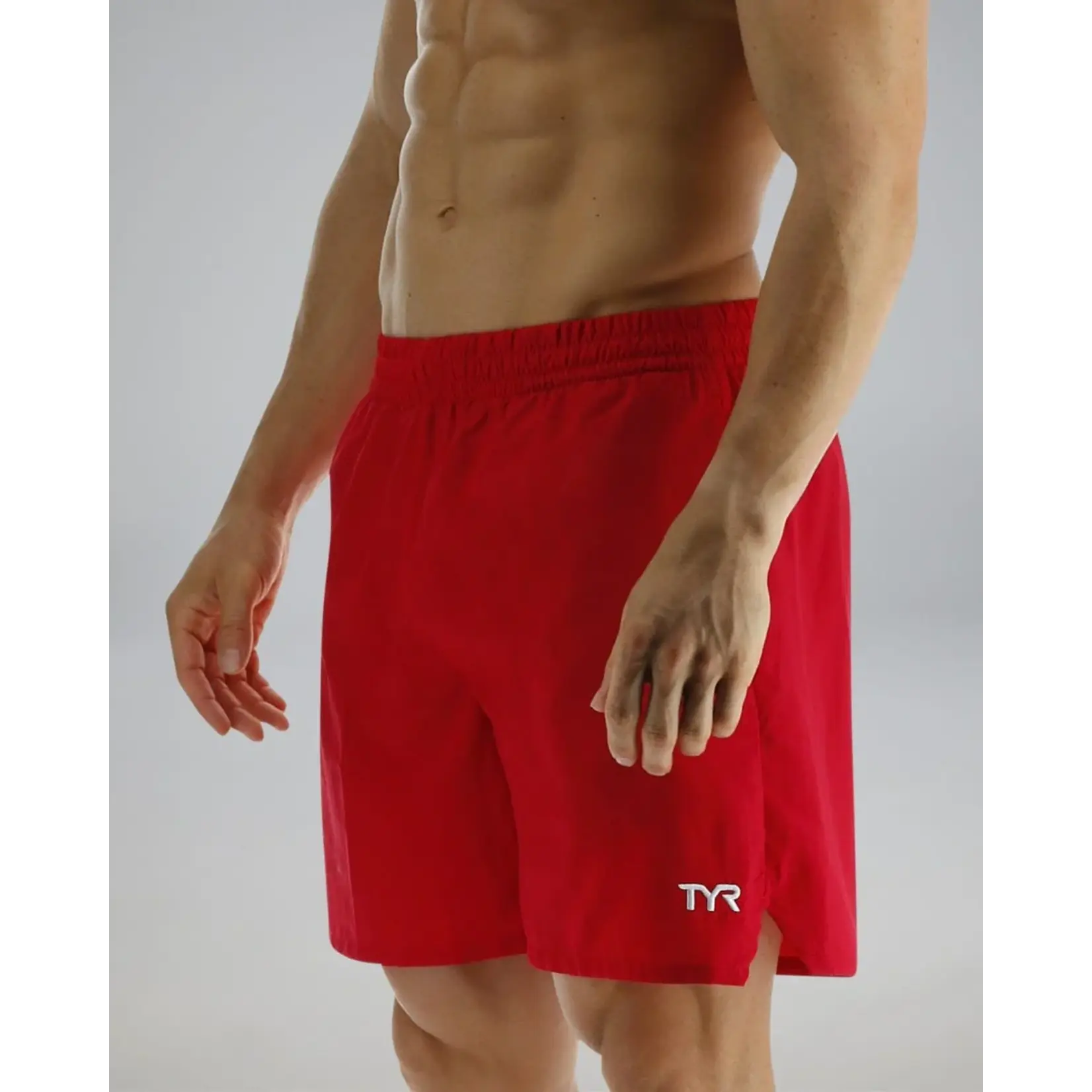 TYR DECK-X SWIM SHORT - RED - XXL