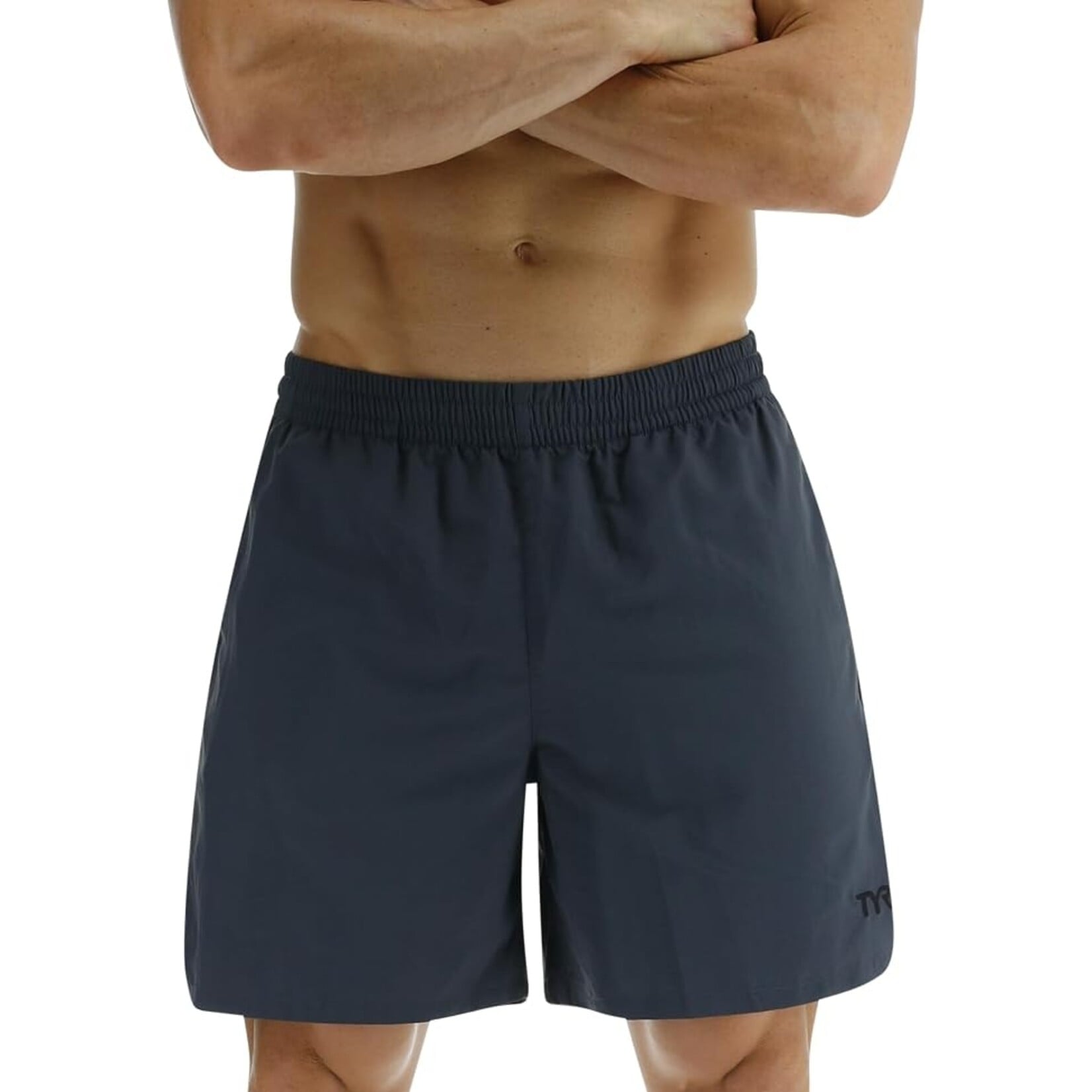 TYR DECK-X SWIM SHORT - TITANIUM - M