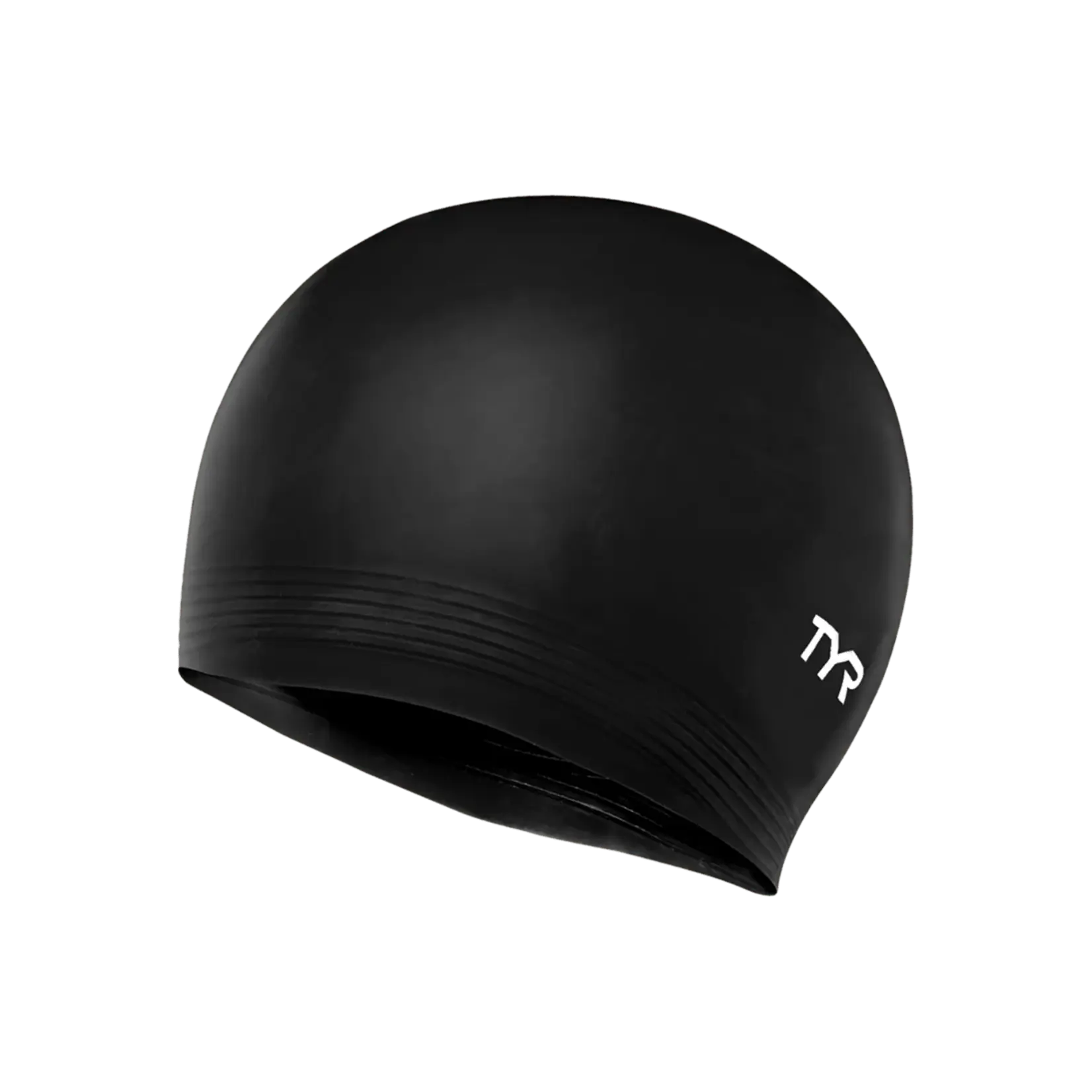TYR Latex Swim Cap  - Black