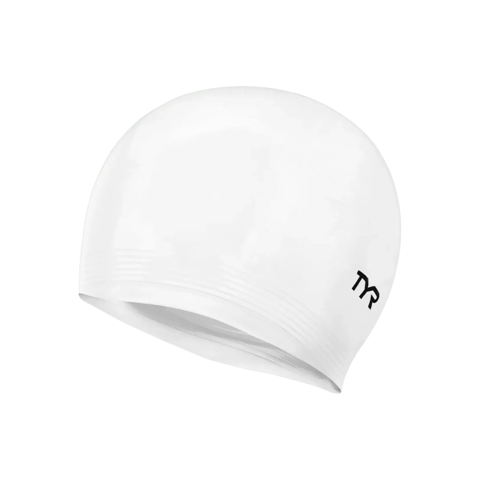 TYR Latex Swim Cap  - White