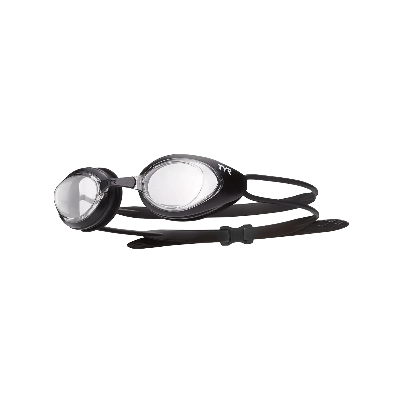 TYR BLACK HAWK RACING Goggle- Clear/Black