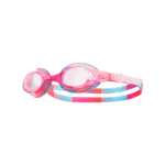TYR Swimple Tie Dye Kids Goggles  - Pink/White