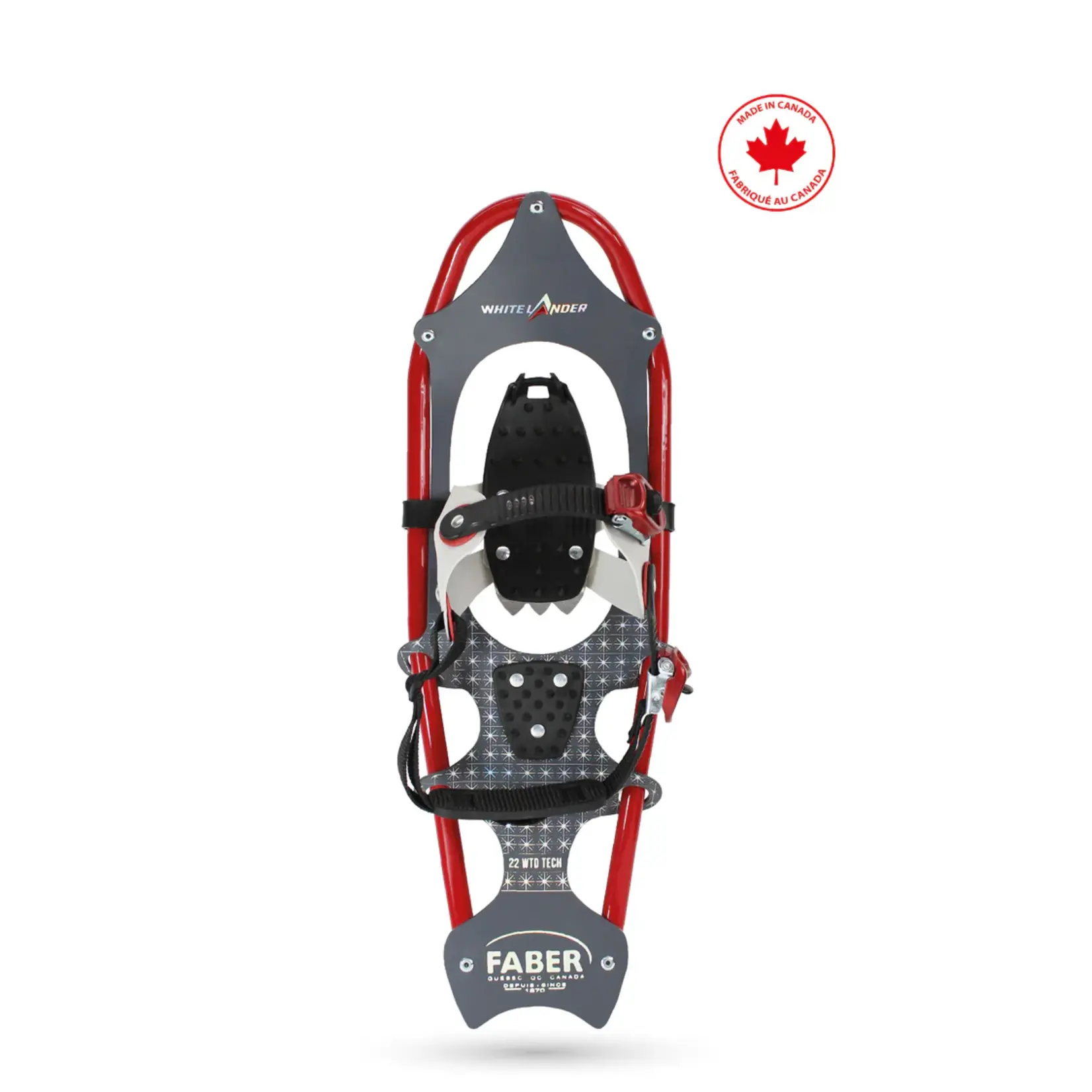 Faber Snowshoe, Faber, White Lander,  7.5"x22"