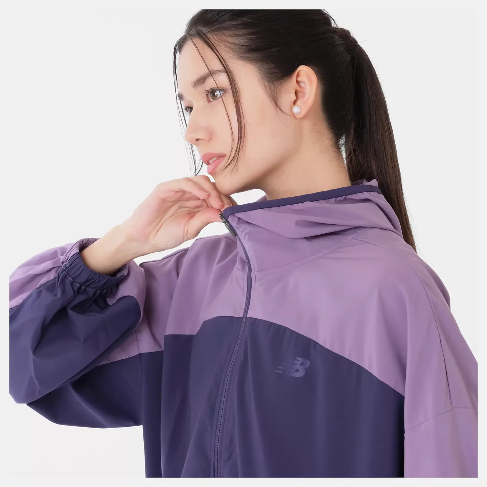 New Balance New Balance Sport Woven Jacket BOYSENBERRY XL