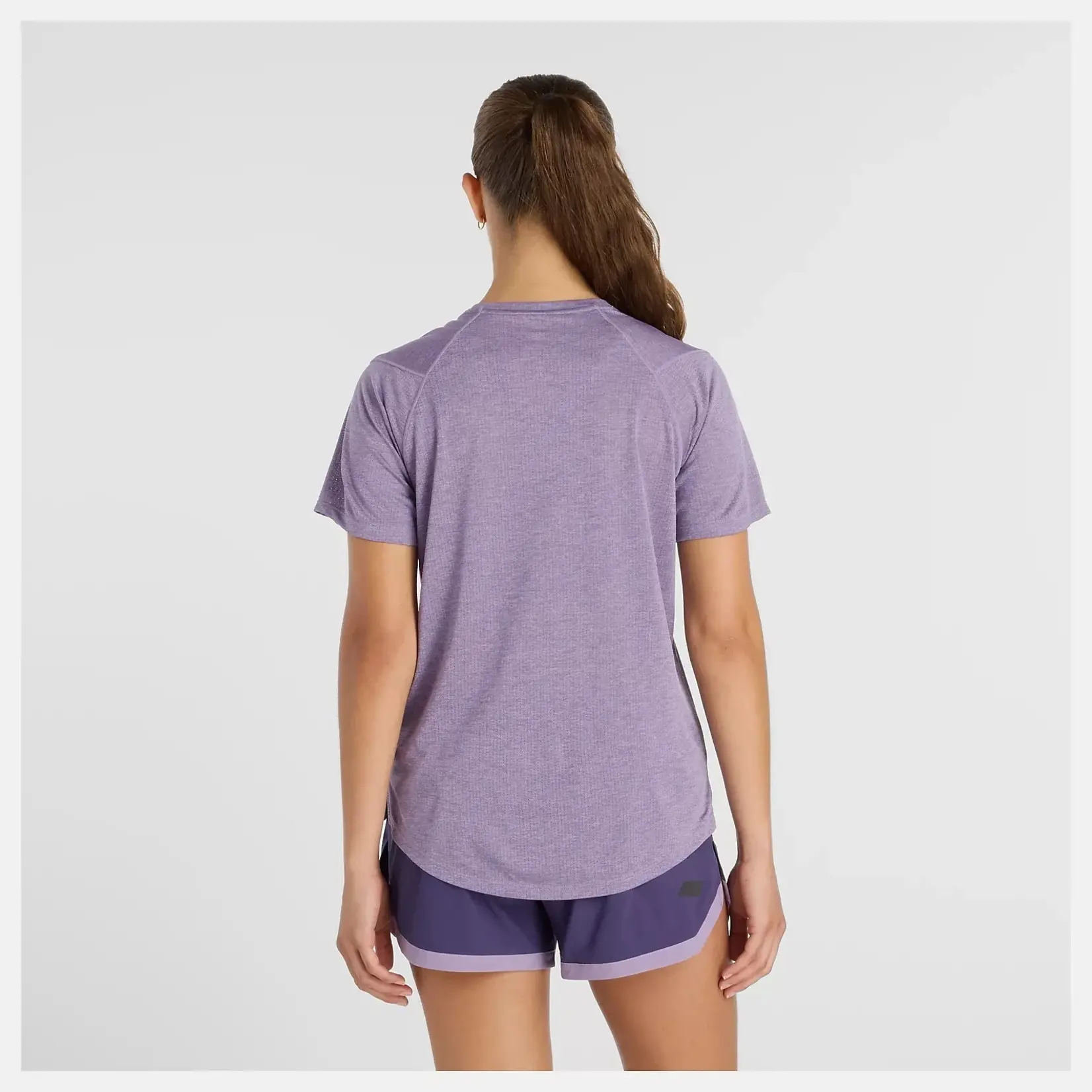 New Balance New Balance RC Essential T-Shirt CANDIED VIOLET HEATHER L