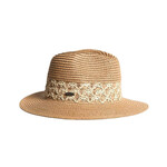 Canadian Hat CANADIAN HAT - Fia - Paper Straw Fedora - Camel - M