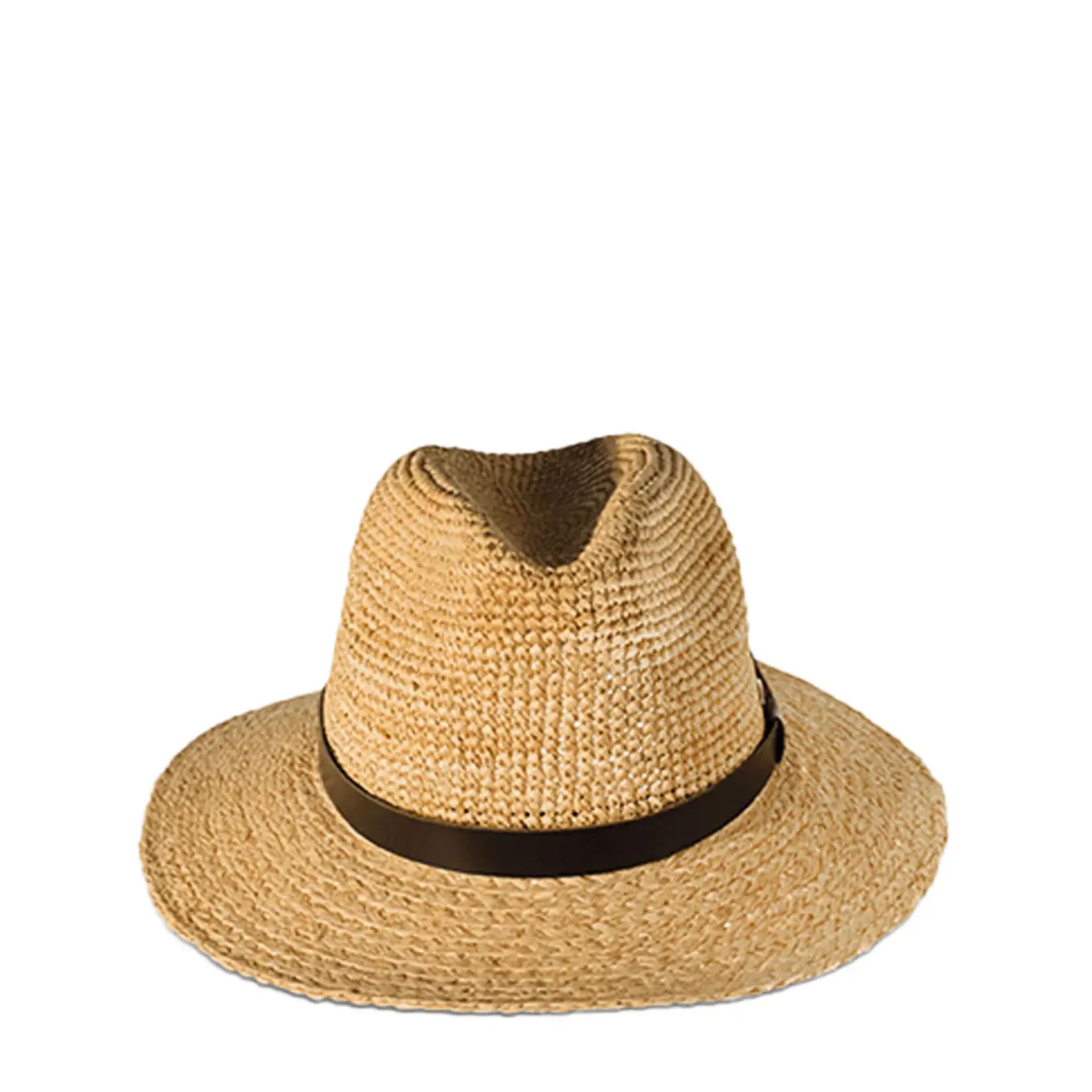Canadian Hat CANADIAN HAT CARY FEDORA HAT IN STRAW NATURAL L