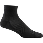Darn Tough Darn Tough 1034 Run 1/4 Sock Black Size: Medium