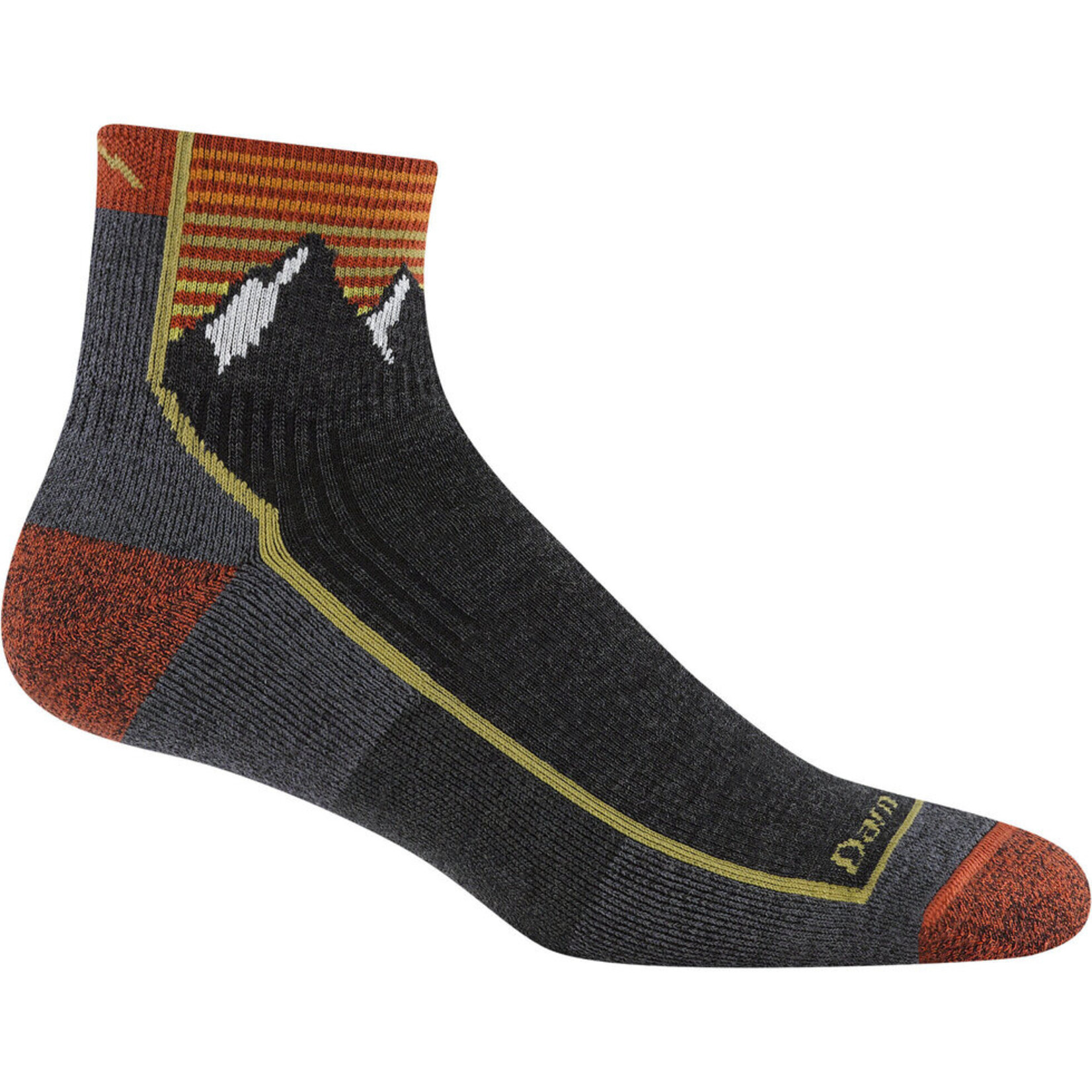 Darn Tough Darn Tough 1959 Hiker 1/4 Midweight Mountain Gray Size: X-Large