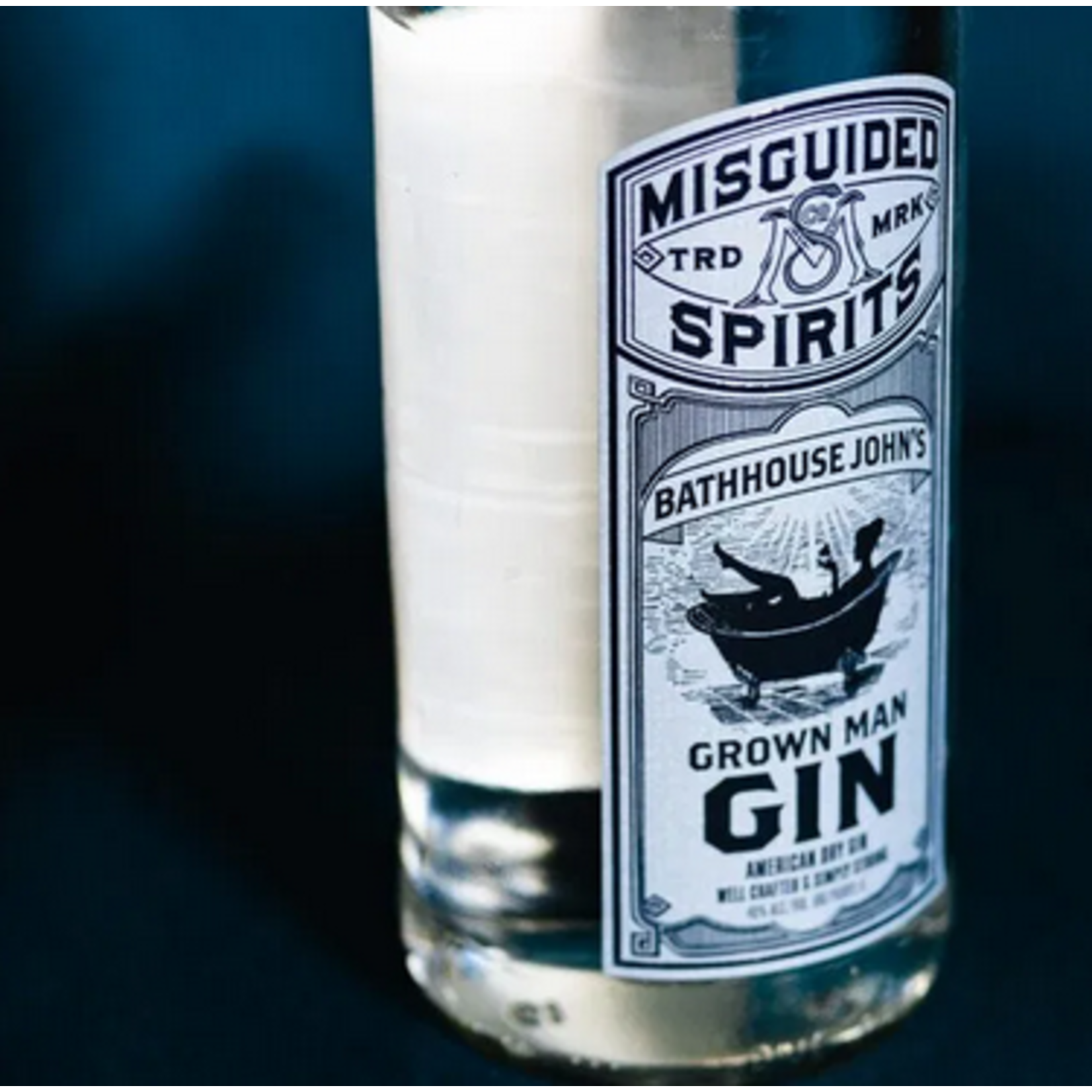 Spirits Misguided Spirits Bathhouse John's Grown Man's Gin
