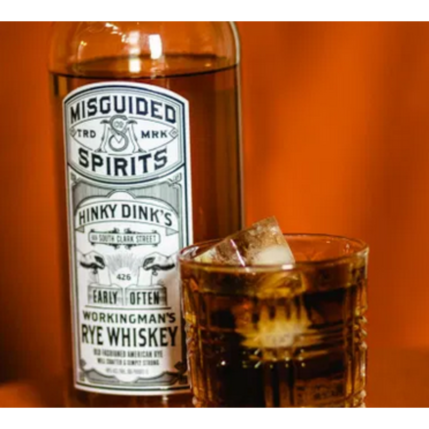 Spirits Misguided Spirits Hinky Dink's Workingman's Whiskey 1L