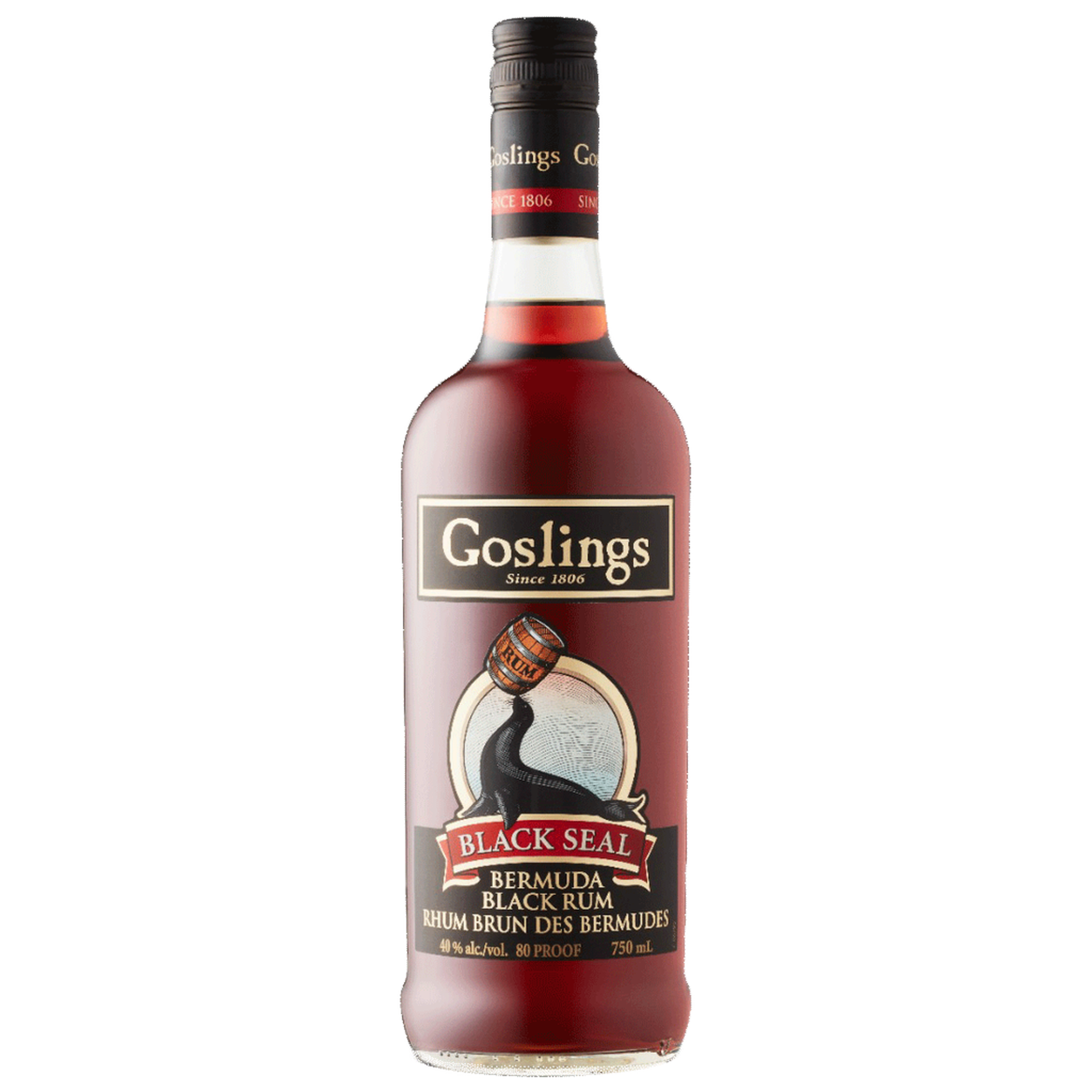Spirits Goslings Black Seal Bermuda Rum