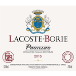 Wine Chateau Lacoste Borie 2018
