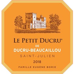 Wine Chateau Petit Ducru Beaucaillou 2018 375ml