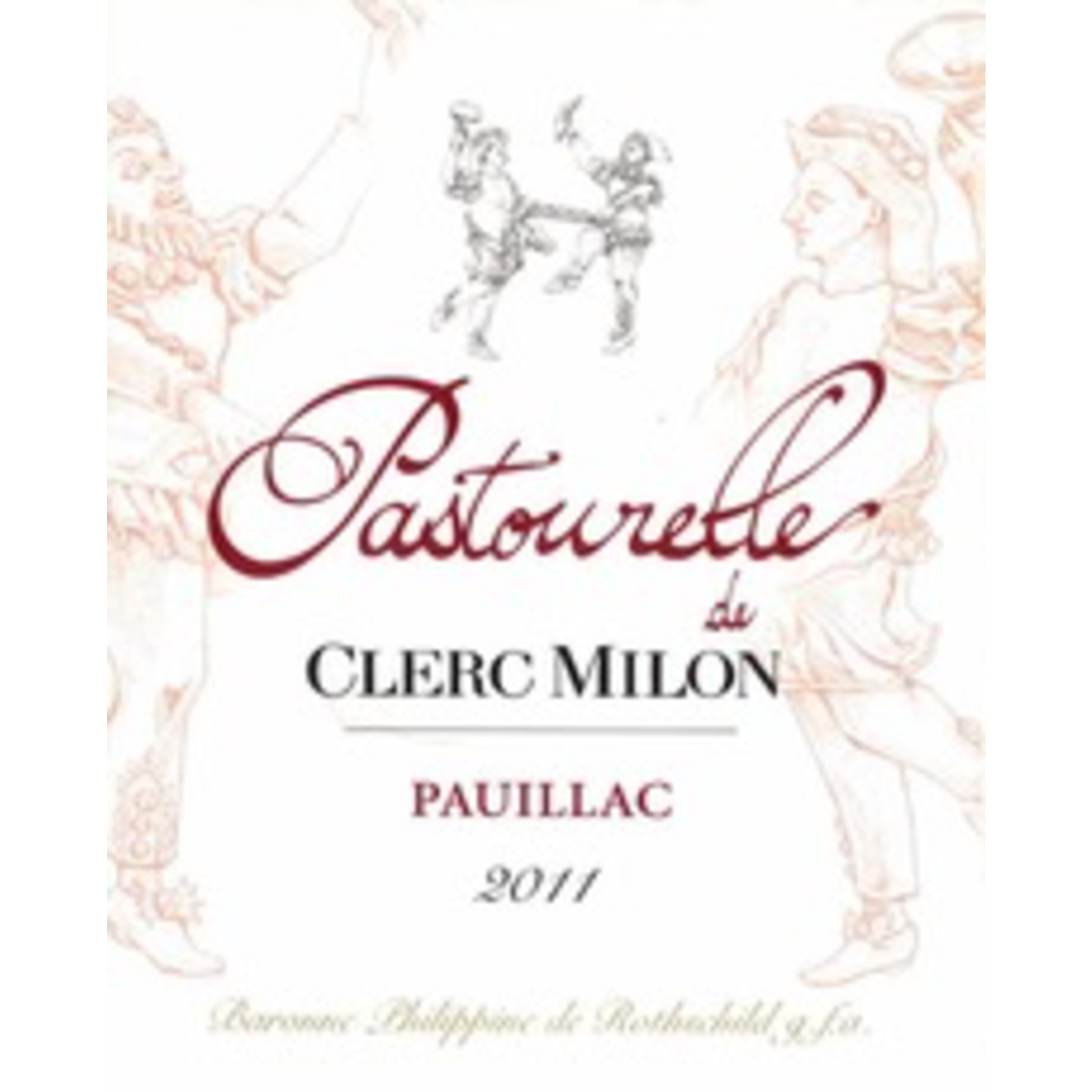 Wine Pastourelle de Clerc Milon Pauillac 2012