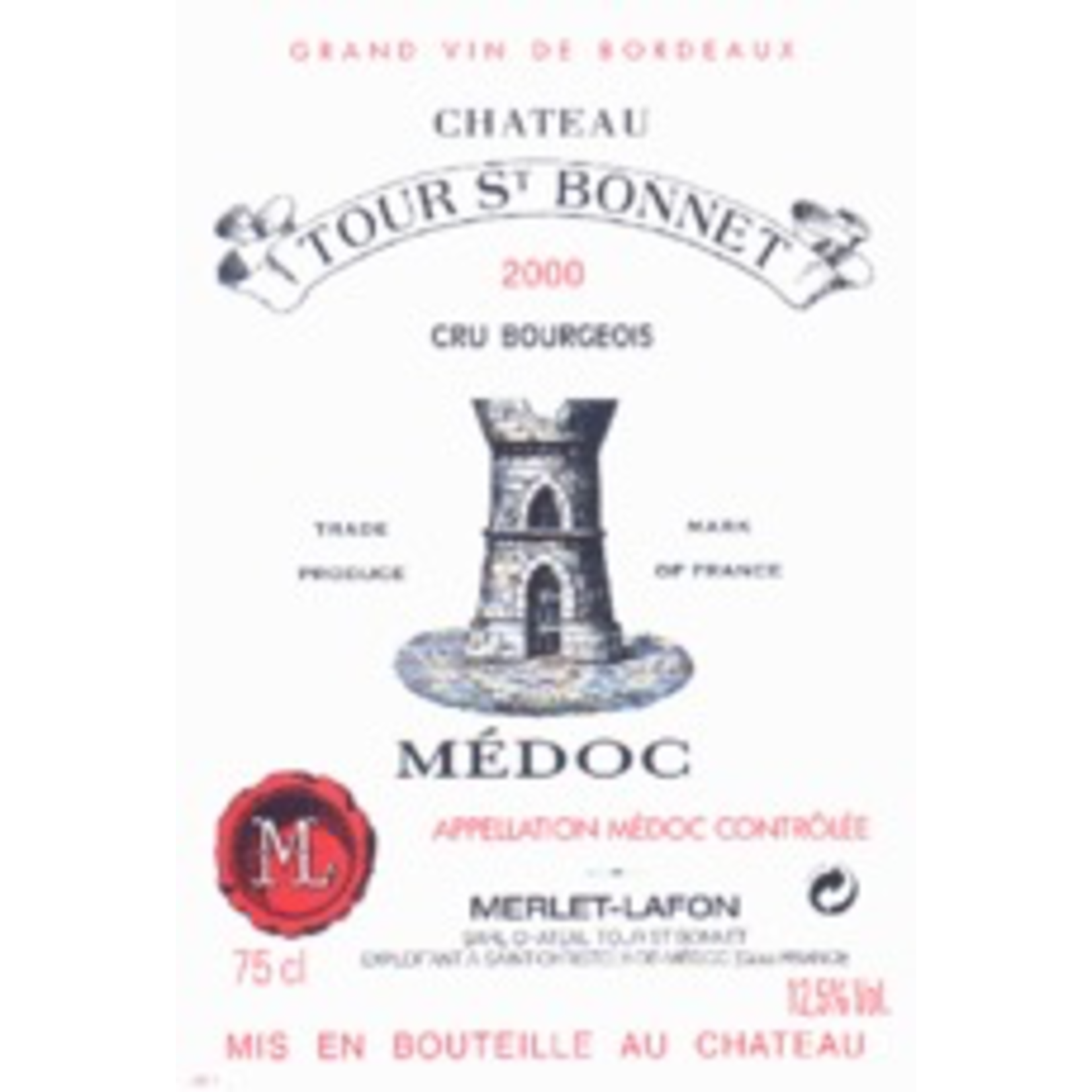 Wine Chateau Tour Saint Bonnet 2018