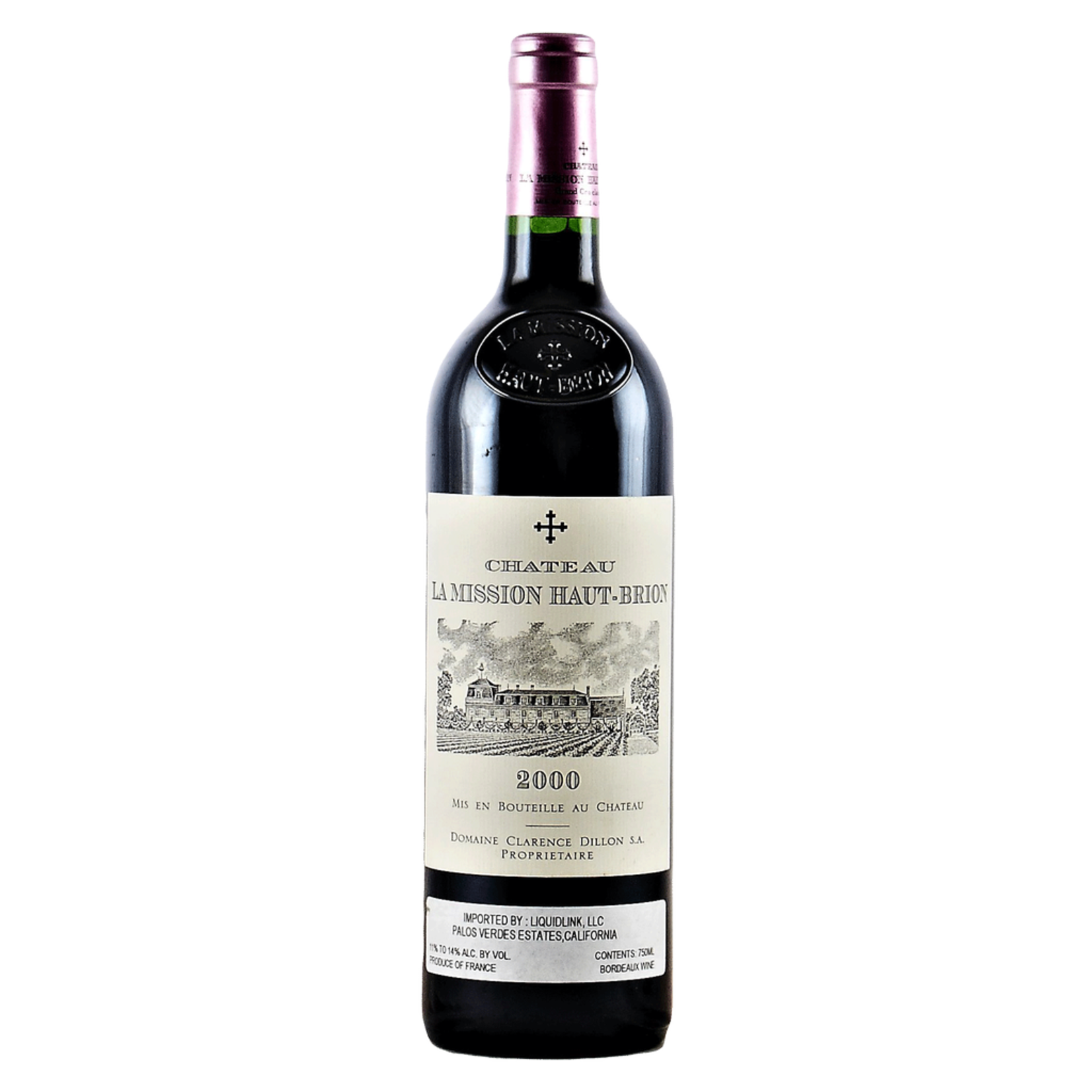 Wine La Mission Haut Brion Pessac Leognan Rouge 2000