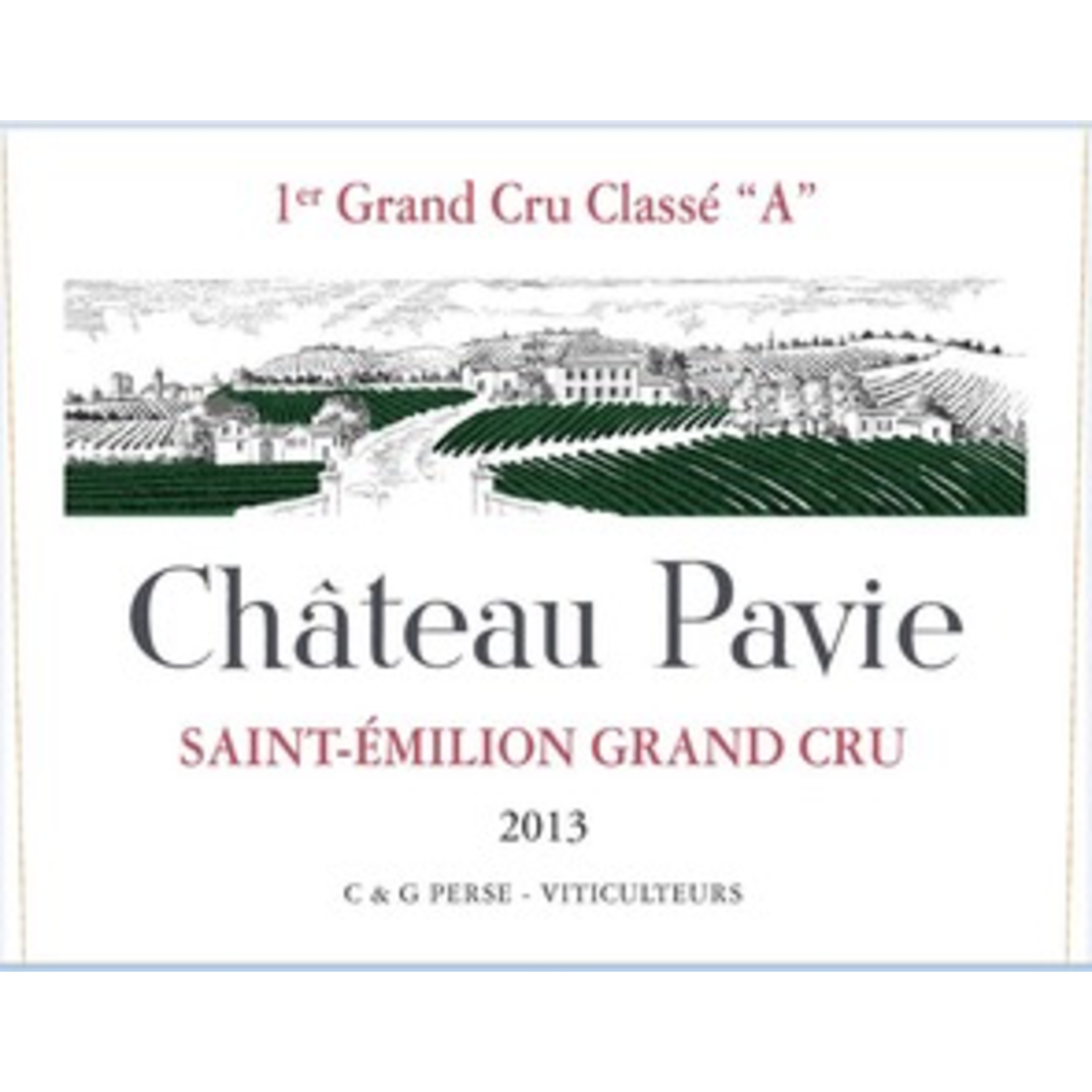 Wine Chateau Pavie Saint Emilion Grand Cru 2010