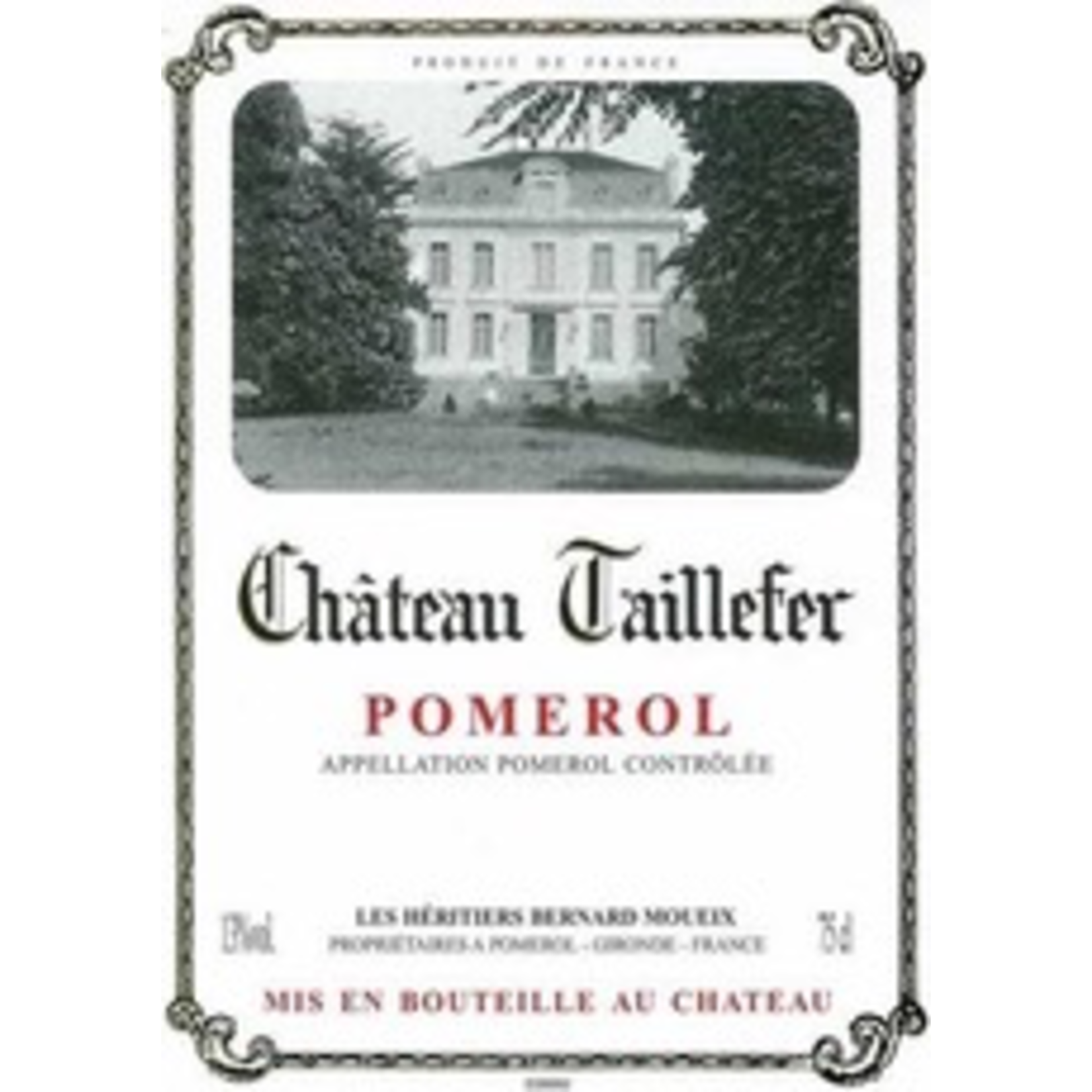 Wine Chateau Taillefer Pomerol 2016