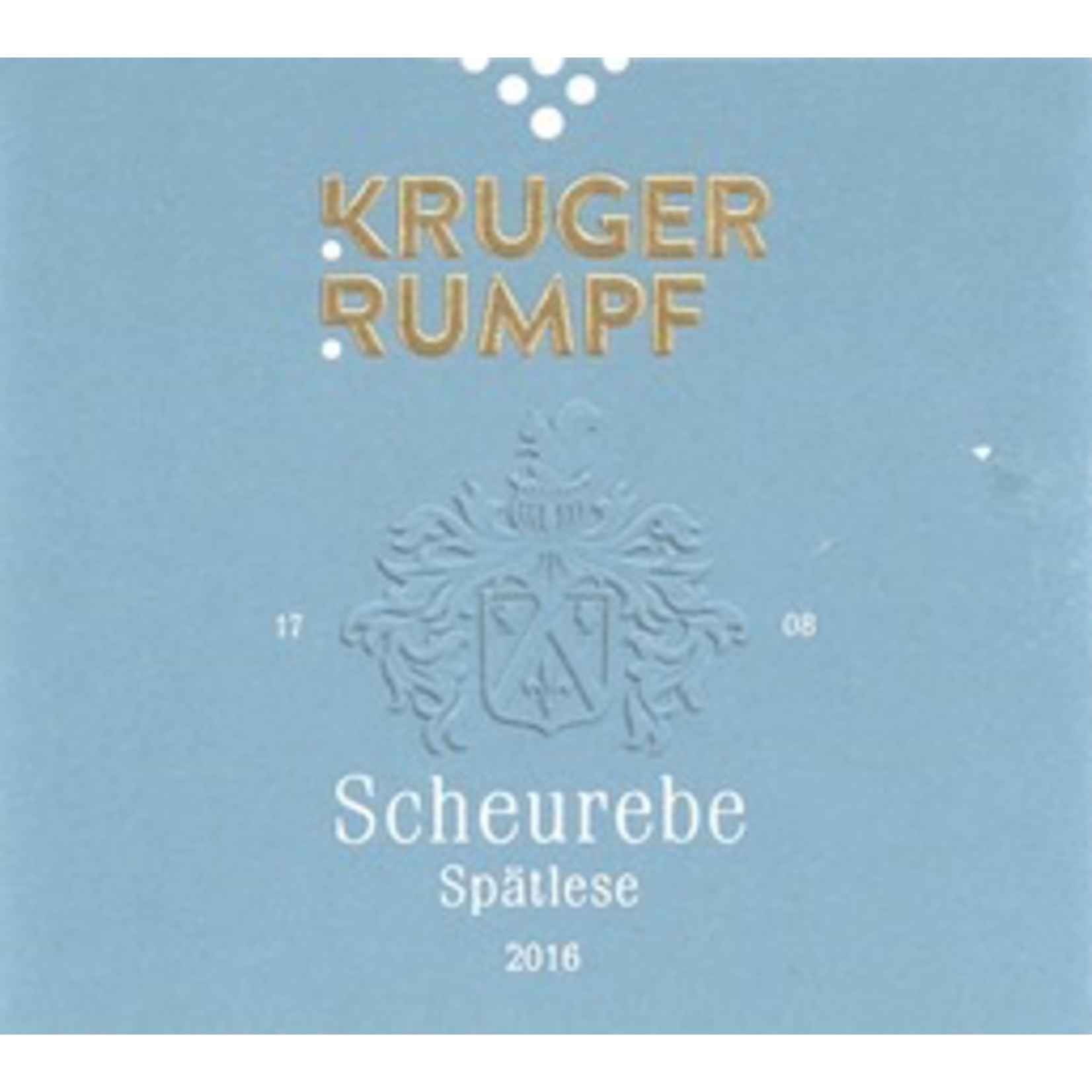 Wine Kruger Rumpf Scheurebe Spatlese 2020