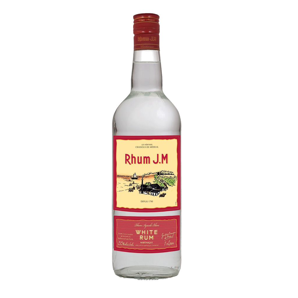 J.M. Rhum Agricole Blanc gradation 50 degrees liter bottle